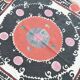 Vintage hand-embroidered tablecloth 127x135 cm