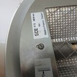 Table lamp in gilded aluminum edition sce 1970