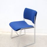Pair of “4/40” stacking chairs by David Rowland for Howe (USA)