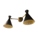 Sconce in the style of Italian creations of the 50s