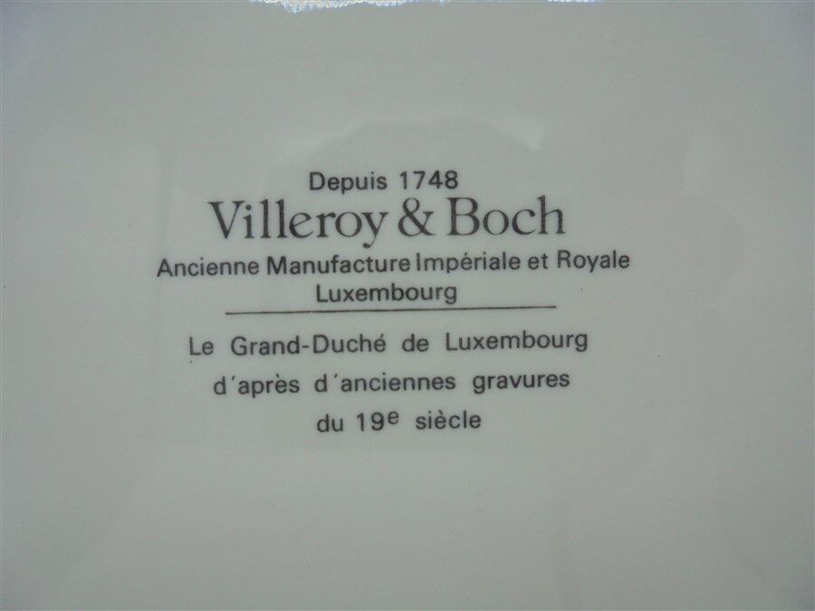 Villeroy & Boch plate