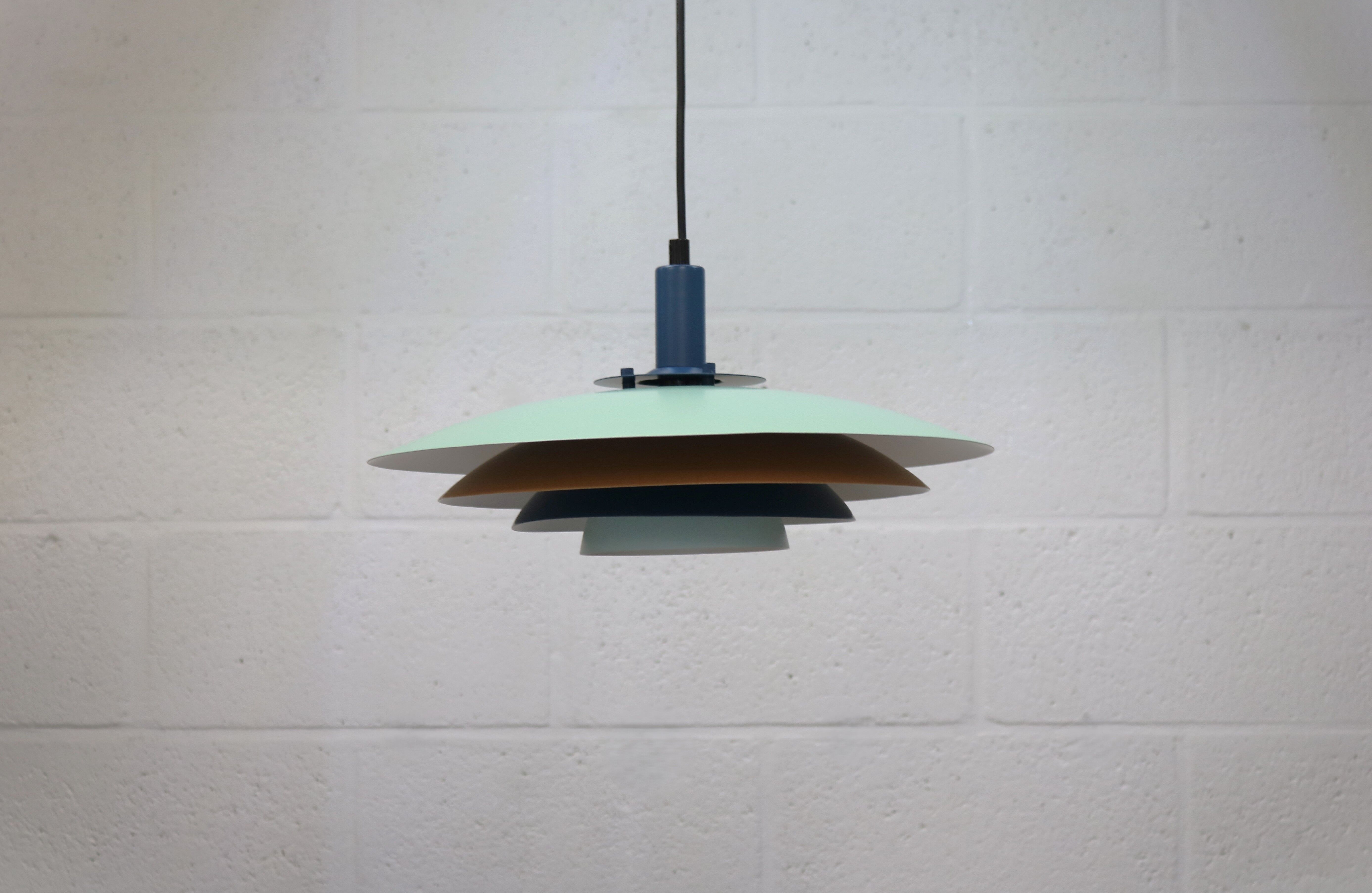 Vintage Danish Nordlux Pendant Lamp – Model 3948, 1980s