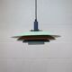 Vintage Danish Nordlux Pendant Lamp – Model 3948, 1980s