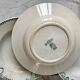 Set of 6 hollow plates Terre de Fer mismatched late nineteenth