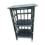 Black bamboo shelf