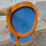 Pair of colorful medallion armchairs