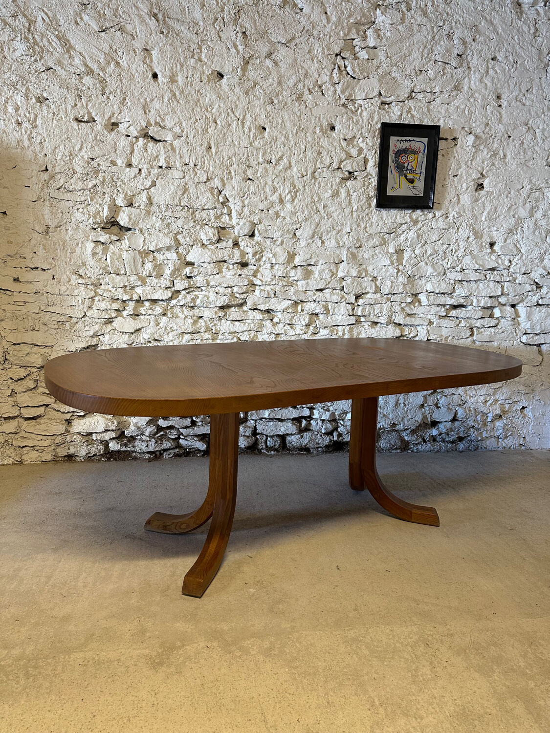 T40 dining table by Pierre Chapo