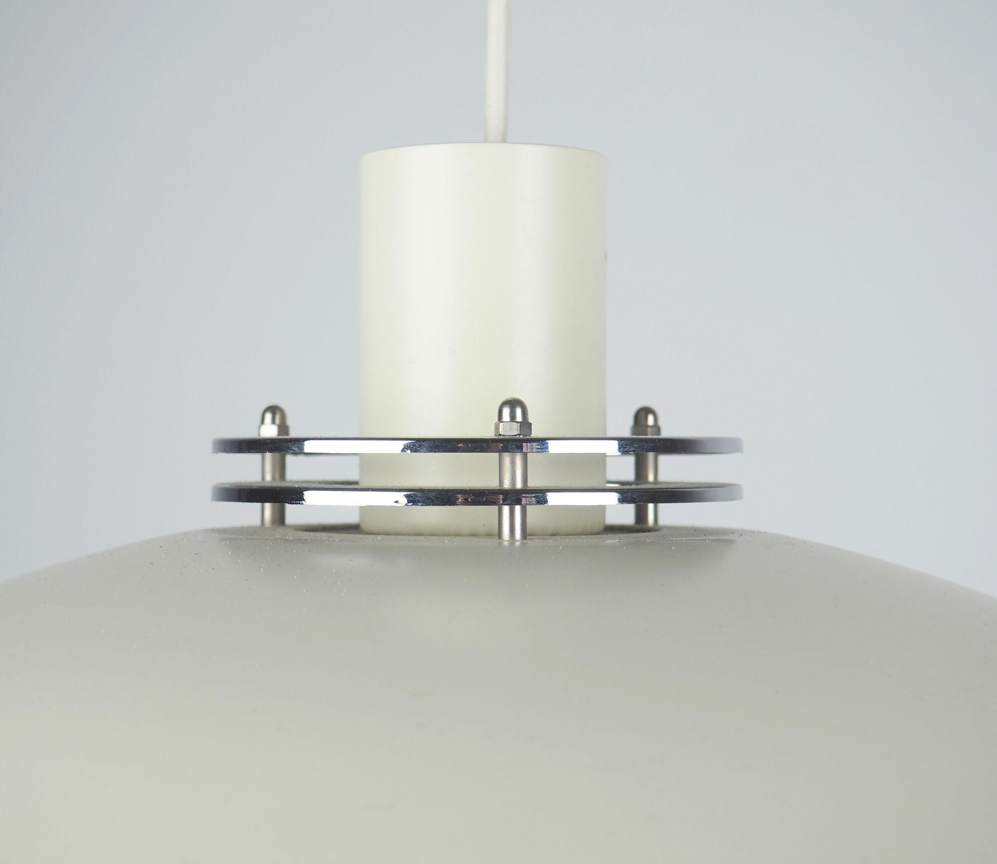 Danish metal hanging lamp 1970