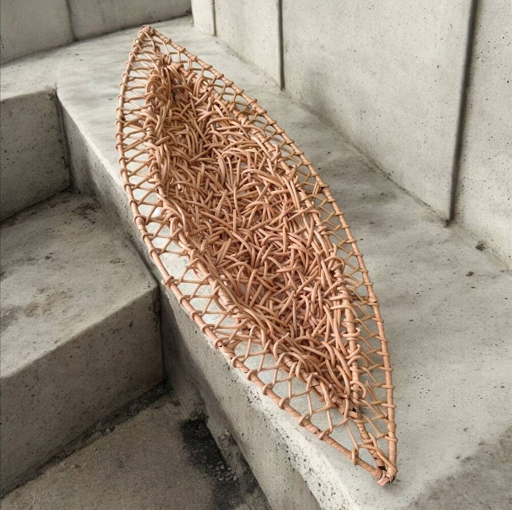 Large wicker fruit basket