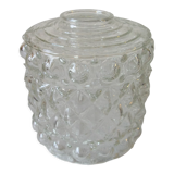 Old Tulip Globe Glass Lampshade Relief Decoration Lamp Bedside Light