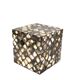 Mid-century mother-of-pearl flakes ice bucket, Italy 1950s