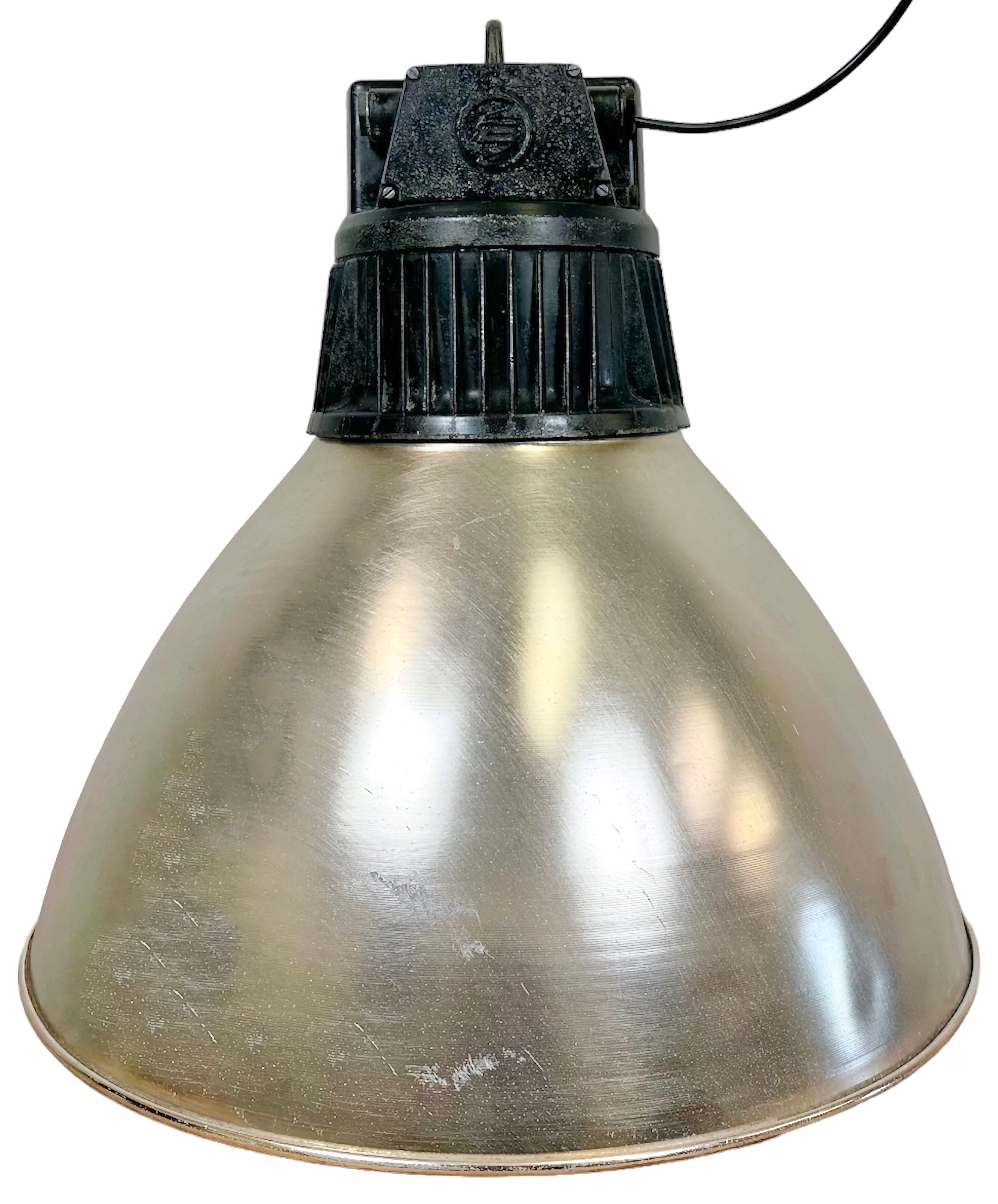 Large Industrial Aluminium Pendant Light from Elektrosvit, 1960s