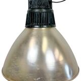 Large Industrial Aluminium Pendant Light from Elektrosvit, 1960s
