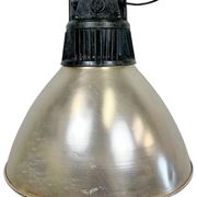 Large Industrial Aluminium Pendant Light from Elektrosvit, 1960s