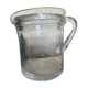 Produit BHV Pichet de verre bullé 1960