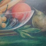 Oil on antique panel