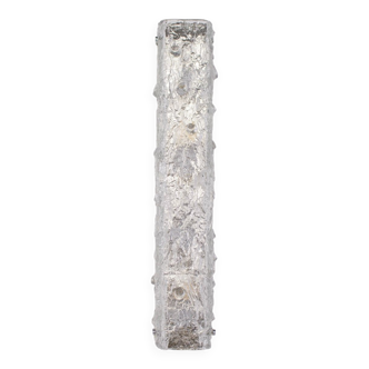 Wall lamp ice glass "bark".