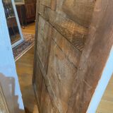 Louis Philippe mirror patinated in white by a lacquer artisan