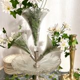 Center table tulip tree vases cornets