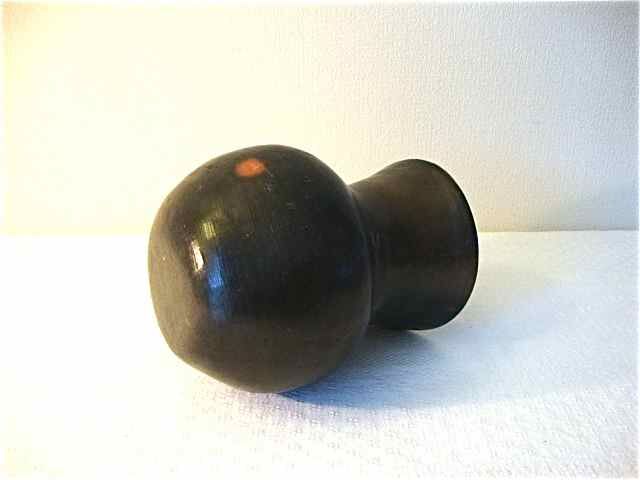 Black terracotta pitcher