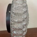 Ceiling lamp applied in molded glass 25cm