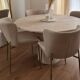 Omega Circular Dining Table - Natural Travertine