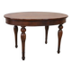 Antique Oval Table In Walnut, Italy Mid 19th Century