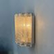 Mid-century glass tube Doria Leuchten wall lamp / sconce, 1970s