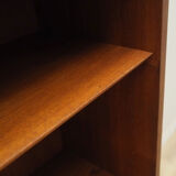 Teak bookcase, Danish design, 1970s, manufactured by Hundevad