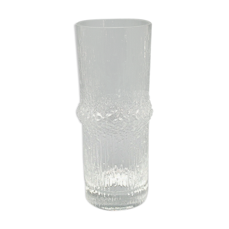 Vase Niva de Tapio Wirkkala pour Iittala en cristal