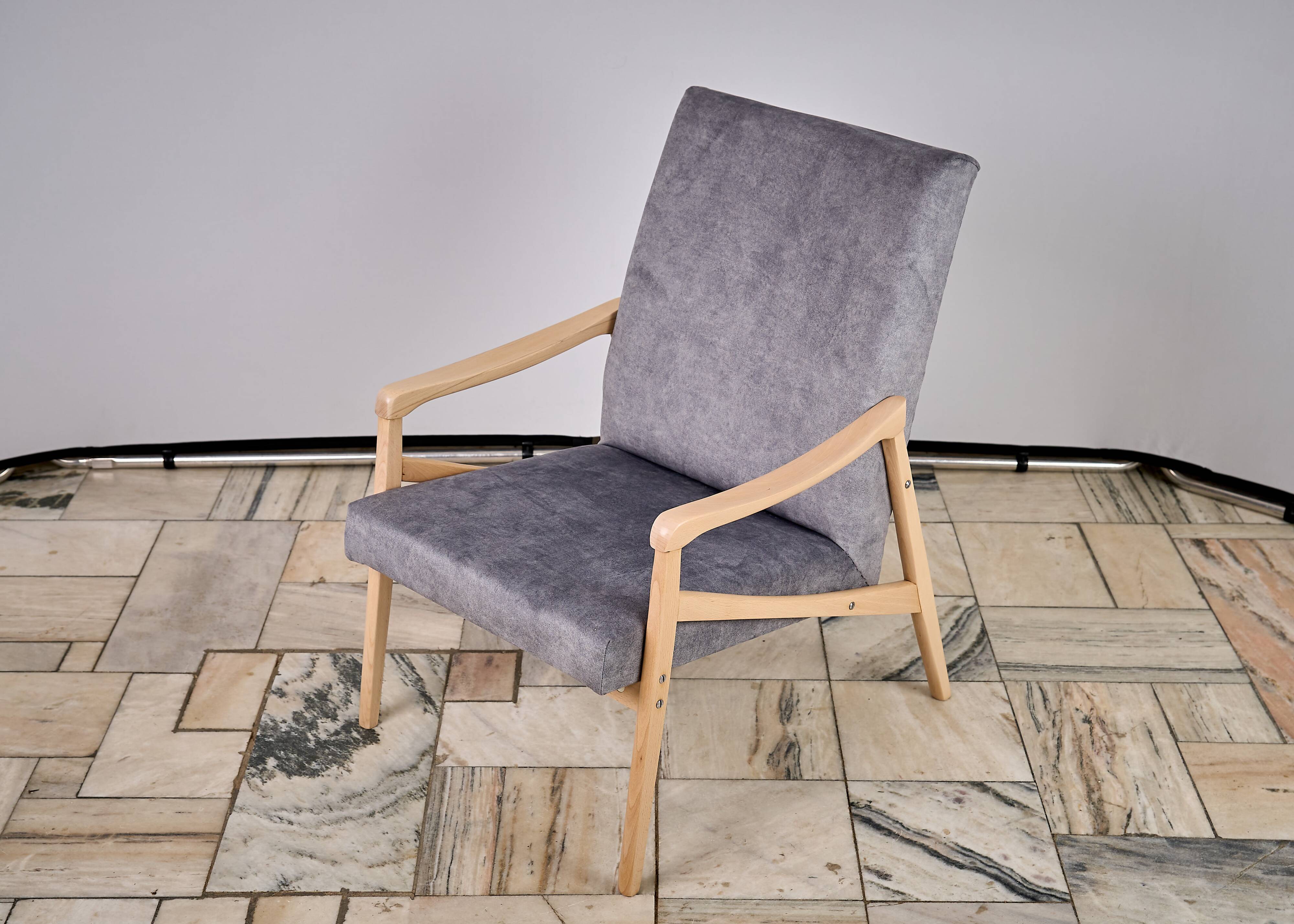 Paire de fauteuils conçus par J. Jiroutek, TON Tchécoslovaquie, années 1960, Vintage