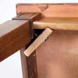 Set Of Side Tables Made In Polished Wood From 1970s