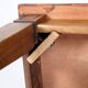 Ensemble de tables d'appoint en bois poli des années 1970