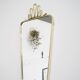 Mid century brass mirror, 40x74cm