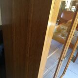 Scandinavian vintage bookcase display case