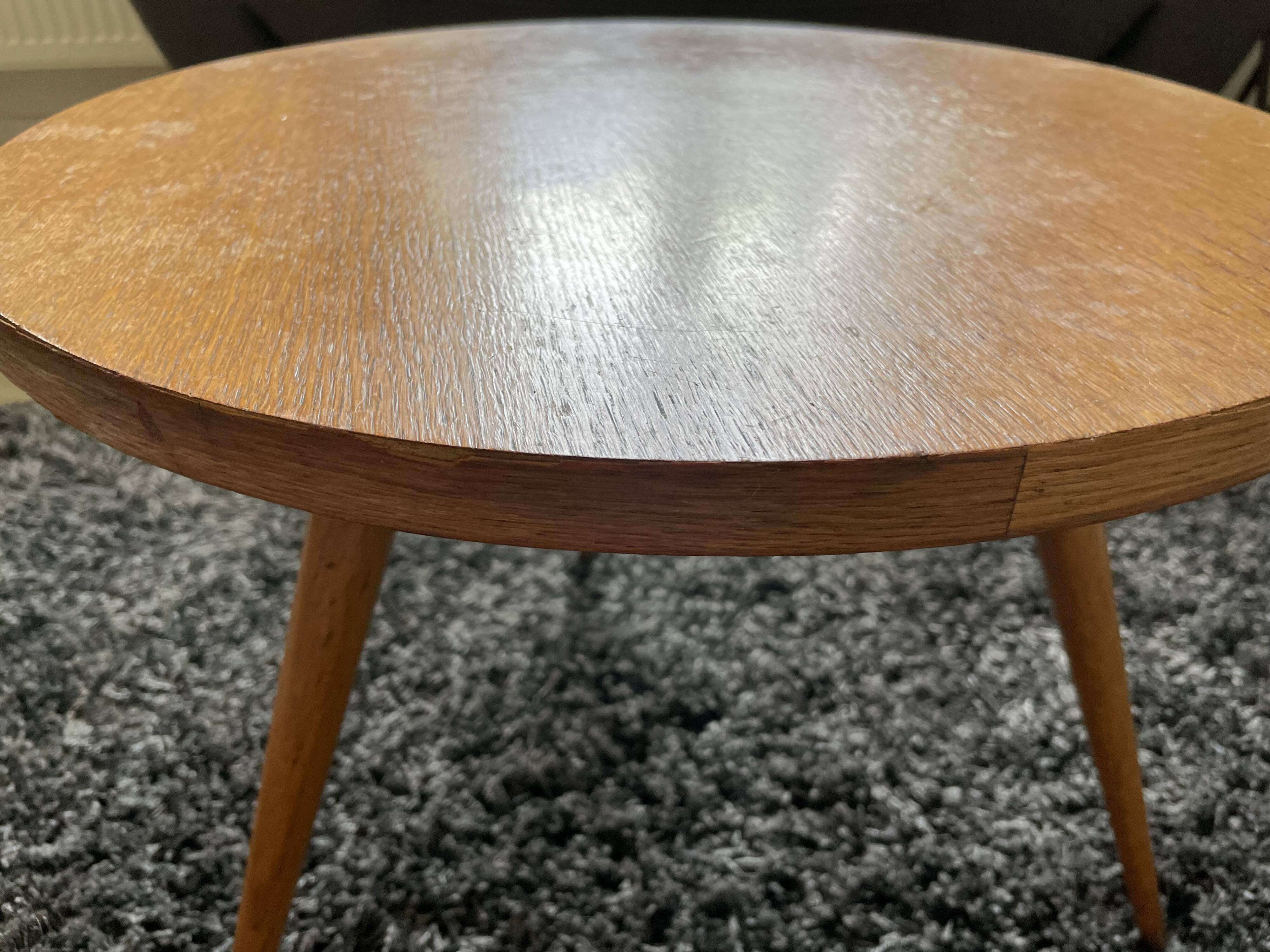 Tripod coffee table 50s