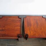 Italian rosewood coffe tables Zelda model design Sergio Asti for Poltronova, 1962