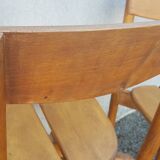 4 coffee bean chairs by Pierre Gautier Delaye