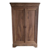 Raw walnut cabinet