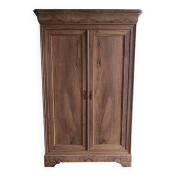 Raw walnut cabinet