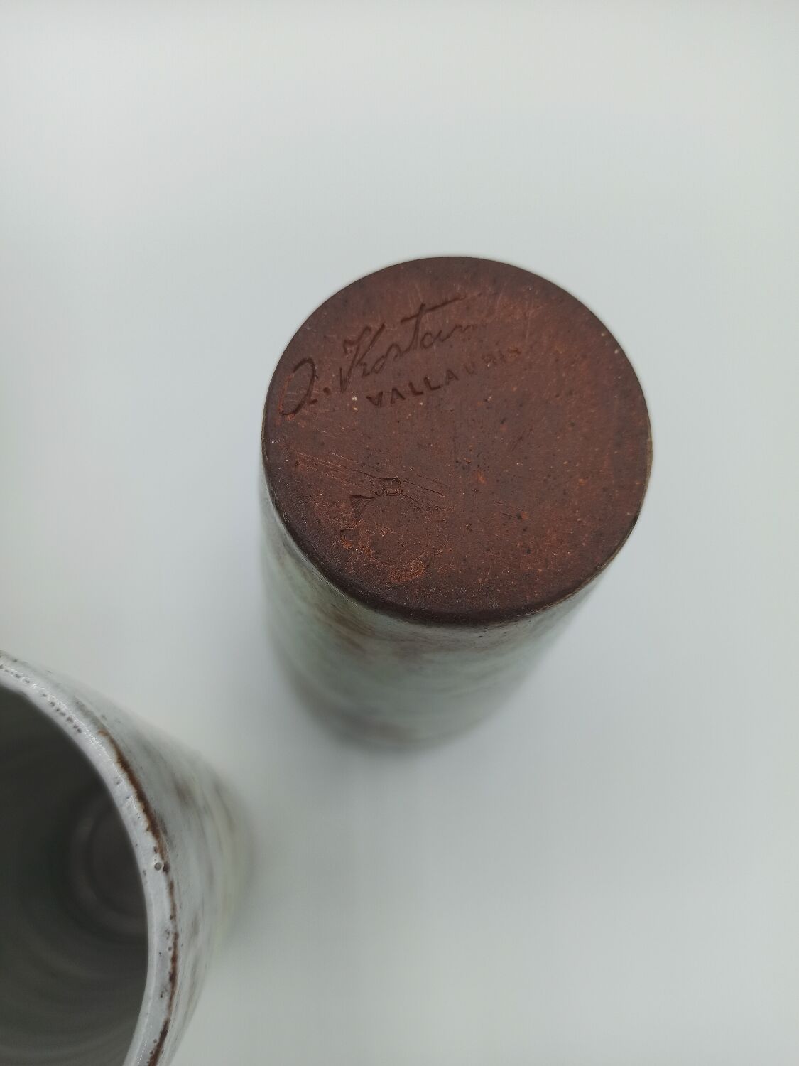 Vintage ceramic cups - Alexandre Kostanda - Vallauris
