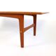 Table basse en teck scandinave