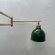 Old lamp wall lamp stem 2 arms vintage