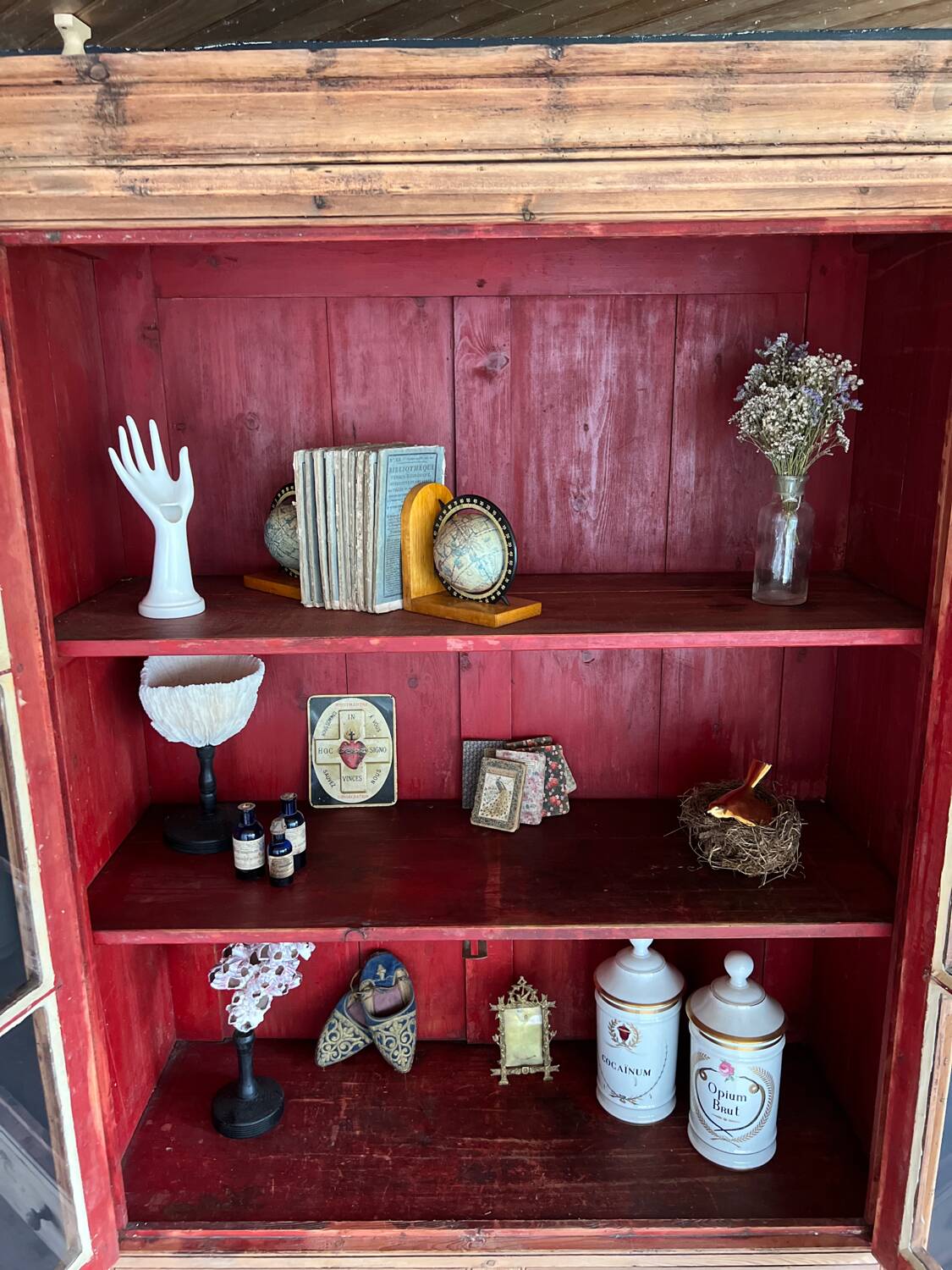 Antique apothecary furniture