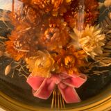 Frame dried flowers