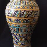 Fez Morocco great Khabya Jarre in earthenware H 44.5 cm late 19th 19th century