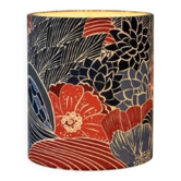 Lampshade like new with an eye-catching floral pattern.
