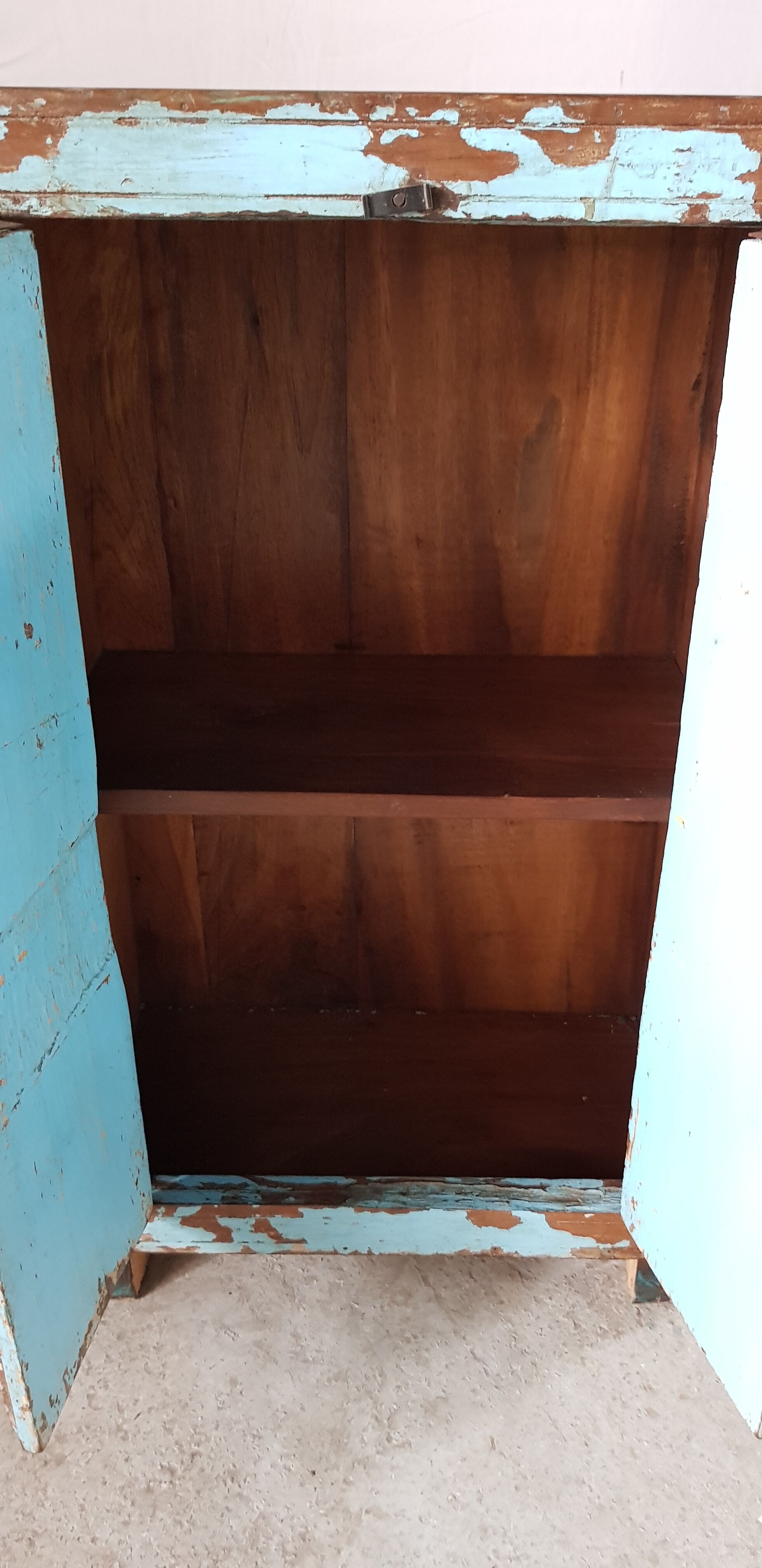 Old teak wardrobe