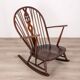 VINTAGE ROCKING CHAIR 50'S MOD. 316 DESIGN LUCIAN ERCOLANI FOR ERCOL