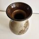 Ceramic vase with Village pattern signed by Jean Paulet - vintage
